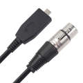 TY18 USB-C / Type-C Male to Cannon Female Microphone Recording Cable, Cable Length:3m