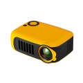 TRANSJEE A2000 320x240P 1000 ANSI Lumens Mini Home Theater HD Digital Projector, Plug Type: EU Pl...