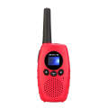 1 Pair RETEVIS RT628B 0.5W EU Frequency 446MHz 3CHS Simple Handheld Children Walkie Talkie(Red)