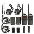 1 Pair RETEVIS H777S US Frequency 462.5500-462.7250MHz 16CHS FRS License-Free Two Way Radio Handh...