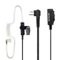 RETEVIS M 2 Pin Long Clip Air Guide Covert Acoustic Tube Earpiece Speaker Microphone