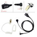 RETEVIS T-001 1 Pin PTT Noise Reduction Covert Air Acoustic Tube Inera Earphone Microphone for Mo...