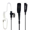 RETEVIS R-1M21 Two-wire Large PTT Acoustic Tube Earphone Microphone for Motorola XPR6000/XPR6550/...