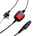 RETEVIS EA110M IP66 Waterproof  6 Pin Stylus PTT Air Guide Earphone Microphone with GP328plus Con...