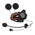 WUPP CS-1412B1 Bluetooth 5.1 S2 Motorcycle Helmet Full Duplex Bluetooth Intercom Headset Earphone...