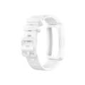 Smart Watch Silicon Watch Band for Fitbit Inspire HR(White)