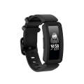 Smart Watch Silicon Watch Band for Fitbit Inspire HR(Black)