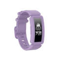Smart Watch Silicon Watch Bandfor Fitbit Inspire HR(Light Purple)