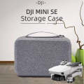 For DJI Mini SE Shockproof Carrying Hard Case Storage Bag, Size: 21.5 x 29.5 x 10cm(Grey + Red Li...