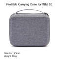 For DJI Mini SE Shockproof Carrying Hard Case Storage Bag, Size: 24 x 19 x 9cm(Grey + Red Liner)