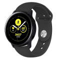 For Samsung Galaxy Watch Active2 Bluetooth Version 44mm Smart Watch Solid Color Silicone Watch Ba...