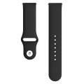 For Samsung Galaxy Watch Active2 Bluetooth Version 44mm Smart Watch Solid Color Silicone Watch Ba...