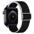 High Elastic Nylon Watch Band For Apple Watch Series 9&8&7 41mm / SE 3&SE 2&6&SE&5&4 40mm / 3&2&1...
