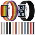 Single Lap Nylon Watch Band, Size: XS 128mm For Apple Watch Series 9&8&7 41mm / SE 3&SE 2&6&SE&5&...