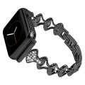Sector Shape Diamond Metal Watch Band For Apple Watch Ultra 49mm&Watch Ultra 2 49mm / Series 9&8&...
