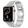 Dragon-scale Texture Metal Watch Band For Apple Watch Series 9&8&7 41mm / SE 3&SE 2&6&SE&5&4 40mm...