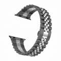 Women Five Beads Stainless Steel Watch Band Width: 20mm For Apple Watch Series 9&8&7 41mm / SE 3&...