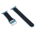 Silicone Watch Band + Protective Case with Screen Protector Set For Apple Watch Series 6 & SE & 5...