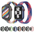 Small Waist Single Loop Nylon Braid Watch Band For Apple Watch Ultra 49mm&Watch Ultra 2 49mm / Se...