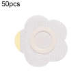 50pcs 043 Non-woven Stickers Wound Anti-seepage Three-volt Medicinal Patch, Size:6x6x2cm (Plum Sh...