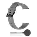 For Polar Vantage V2 Silicone Watch Band(Grey)