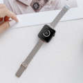 V-shaped Buckle Small Waist Steel Watch Band For Apple Watch Ultra 49mm&Watch Ultra 2 49mm / Seri...