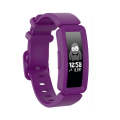 For Fitbit Inspire HR / Ace 2 Silicone Smart Watch  Watch Band(Purple)