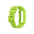 For Fitbit Inspire HR / Ace 2 Silicone Smart Watch  Watch Band(Green)