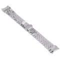 For Samsung Galaxy Watch4 40mm/44mm Five-bead Stainless Steel Watch Band(Silver)