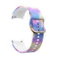 For Samsung Galaxy Watch4 / Watch4 Classic Silicone Printing Watch Band(Candy)