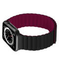 Silicone Magnetic Integrated Short Strap Watch Band For Apple Watch Series 9&8&7 41mm / SE 3&SE 2...