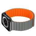 Silicone Magnetic Integrated Short Strap Watch Band For Apple Watch Series 9&8&7 41mm / SE 3&SE 2...