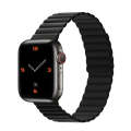 Silicone Magnetic Integrated Long Strap Watch Band For Apple Watch Series 8&7 45mm / SE 2&6&SE&5&...