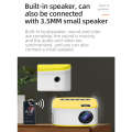 T20 320x240 400 Lumens Portable Home Theater LED HD Digital Projector, Same Screen Version, UK Pl...