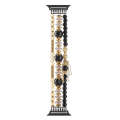 Pearl Strap Watch Band For Apple Watch Series 9&8&7 41mm / SE 3&SE 2&6&SE&5&4 40mm / 3&2&1 38mm(B...
