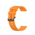 For Amazfit GTR Silicone Smart Watch Watch Band, Size:20mm(Orange)