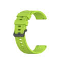 For Amazfit GTR Silicone Smart Watch Watch Band, Size:20mm(Green)