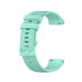 For Garmin Silicone Smart Watch Watch Band, Size:22mm Universal(Mint Green)