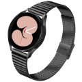 For Samsung Galaxy Watch4 40mm Double Safety Buckle Steel Watch Band(Black)