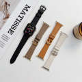 Leather Strap For Apple Watch Series 9&8&7 41mm / SE 3&SE 2&6&SE&5&4 40mm / 3&2&1 38mm(Black)