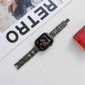 X Diamond Ladies Watch Band For Apple Watch Series 9&8&7 41mm / SE 3&SE 2&6&SE&5&4 40mm / 3&2&1 3...