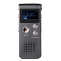 SK-012 4GB USB Dictaphone Digital Audio Voice Recorder with WAV MP3 Player VAR Function(Grey)