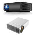 YG530 LED Small 1080P Wireless Screen Mirroring Projector, Power Plug:UK Plug(Black)