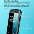 Q55 Smart HD Noise Reduction Voice Control Recording Pen, Capacity:4GB(Black)