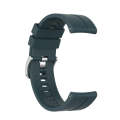 For Huawei GT Silicone Watch Band(Cyan)