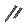 For Huawei B3 Oil Wax Leather Watch Band(Navy Blue)