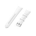 For Huawei B5 Oil wax Leather Watch Band(White)