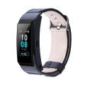 For Huawei B5 Leather Watch Band(Black)