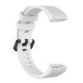 For Huawei Band 3 & 4 Pro Silicone Watch Band(White)