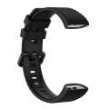 For Huawei Band 3 & 4 Pro Silicone Watch Band(Black)